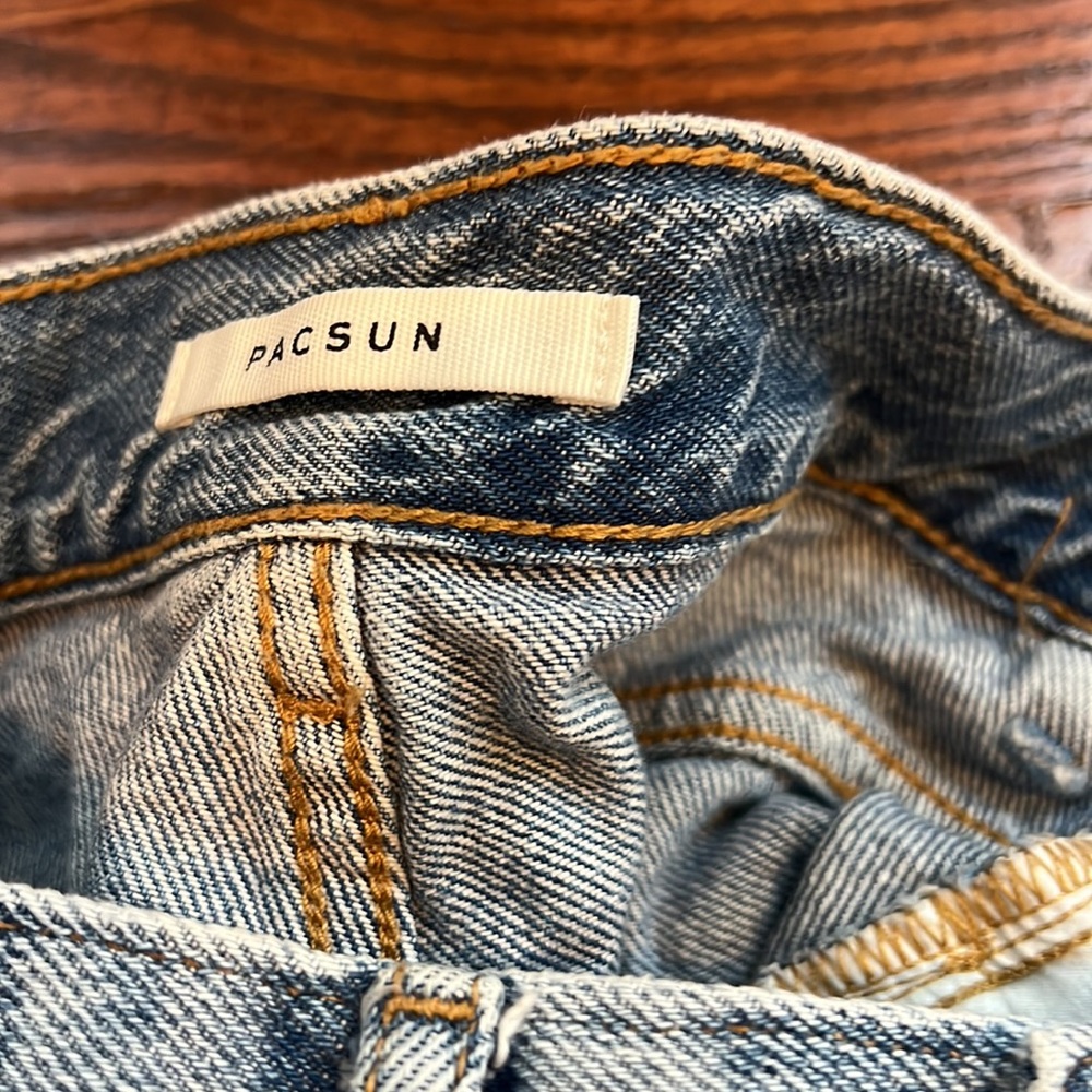 Checkered Jeans - image 4